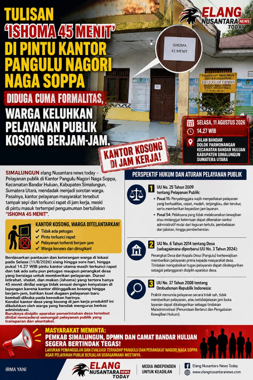 Pelayanan Publik Kantor Pangulu Naga Soppa Disorot: Transparansi dan Harapan Peningkatan Layanan