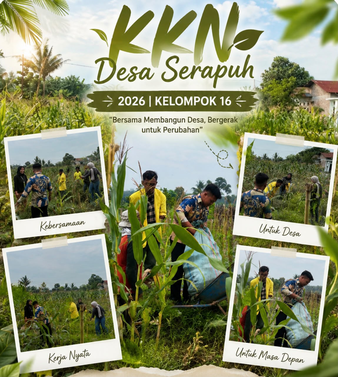 Mahasiswa STAI Panca Budi Perdagangan Gelar KKNI di Desa Serapuh: Perkuat Komunitas Lokal