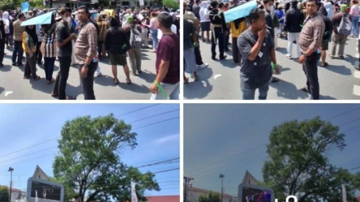 Oplus_0 Pedagang UMKM di Pematangsiantar Gelar Aksi Unjuk Rasa Terkait Relokasi Lapak