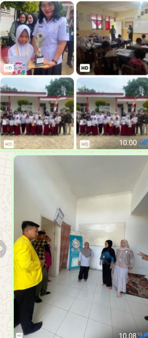 Mahasiswa KKN STEI Panca Budi Asah Kreativitas Siswa SD Serapuh