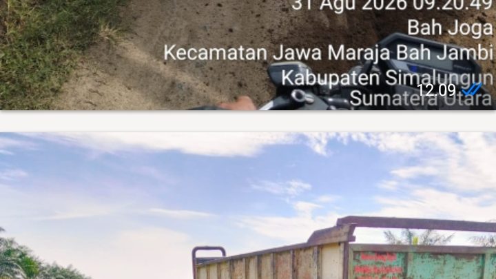 Ban Truk Pengangkut Tangkos Lepas di Bah Joga, Warga dan Mekanik Sigap Bahu-Membahu ​BAH JOGA, SIMALUNGUN – Sebuah truk pengangkut tandan kosong (tangkos) kelapa sawit mengalami insiden lepas ban saat melintas di jalur perkebunan wilayah Bah Joga, Kecamatan Jawa Maraja Bah Jambi, Kabupaten Simalungun, Sumatera Utara, pada Senin (31/8/2026) pagi. ​Truk bernomor polisi yang mengangkut muatan penuh menuju Afdeling VII ,tersebut mendadak terhenti di tengah jalan tanah perkebunan setelah roda bagian belakang sebelah kiri terlepas dari as roda. Kejadian yang berlangsung sekitar pukul 09.20 WIB ini sempat menghambat arus lalu lintas kendaraan perkebunan di sekitar lokasi. ​Melihat kondisi armada yang tidak memungkinkan untuk melanjutkan perjalanan, sopir truk langsung berkoordinasi dengan mekanik bengkel terdekat. Tak berselang lama, sejumlah warga setempat beserta tim mekanik tiba di lokasi kejadian untuk memberikan bantuan. ​Dengan menggunakan perlengkapan perbaikan seadanya seperti dongkrak hidrolik dan kunci roda, warga bersama mekanik bahu-membahu memperbaiki bagian as dan memasang kembali ban yang terlepas. Suasana kebersamaan dan gotong royong terlihat jelas di lokasi saat beberapa warga ikut menjaga area sekitar agar proses perbaikan berjalan aman. ​Tidak ada korban jiwa maupun luka-luka dalam insiden ini. Setelah menjalani penanganan dan perbaikan teknis selama beberapa saat, ban truk berhasil dipasang kembali dan armada pengangkut tangkos tersebut dapat melanjutkan perjalanannya menuju Afdeling VII. laporan:IRMAYANI
