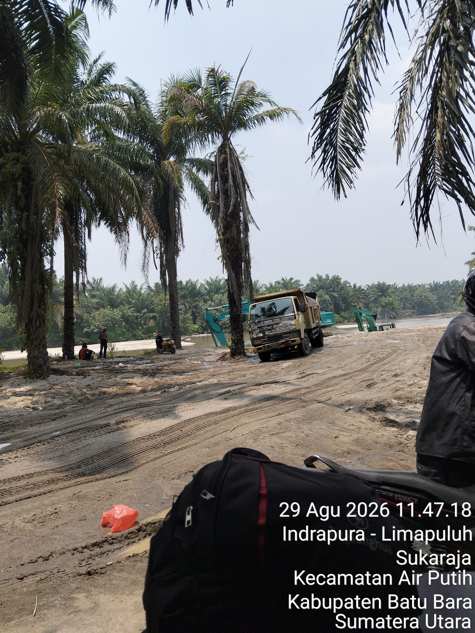 Aktivitas Tambang Galian C di Sungai Air Putih Batu Bara Kembali Disorot Warga