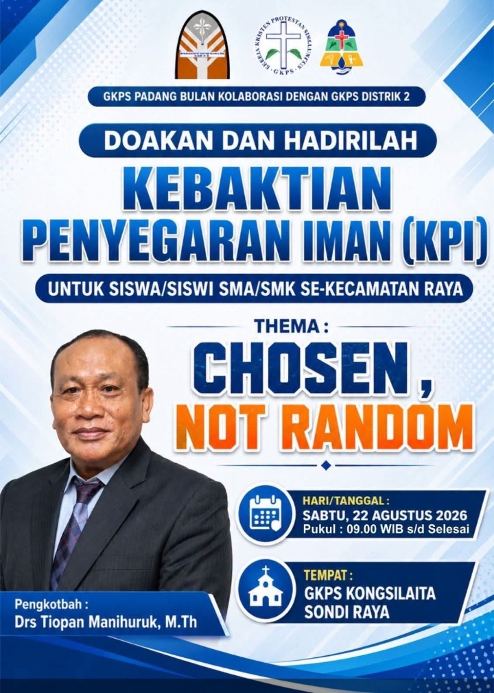 GKPS Padang Bulan dan Distrik 2 Bekali Generasi Muda Raya dengan Iman dan Karakter Kuat