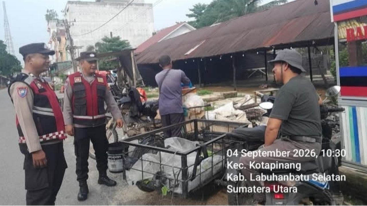 Polres Labuhanbatu Selatan Wujudkan Kamtibmas Kondusif dengan Pendekatan Humanis di Kota Pinang