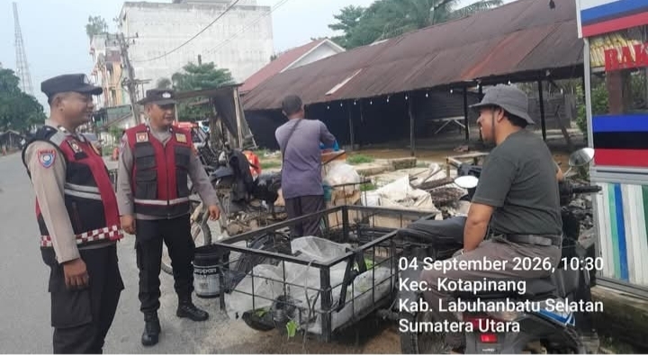 Polres Labuhanbatu Selatan Wujudkan Kamtibmas Kondusif dengan Pendekatan Humanis di Kota Pinang