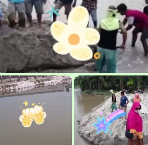Proyek Bendungan Sei Dalu Dalu di Sukaraja Diduga Picu Banjir, Warga Harapkan Solusi Bersama