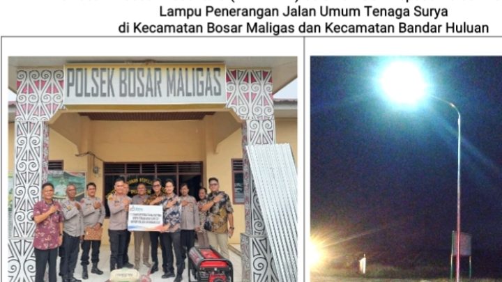 Oplus_0 Wujud Kepedulian Sosial, PT KINRA Salurkan Bantuan CSR ke Polsek Bosar Maligas