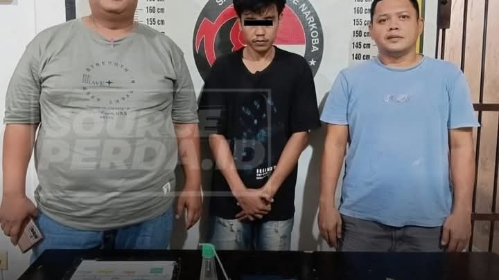 Polsek Bandar Huluan Amankan Enam Pria Terkait Dugaan Penyalahgunaan Narkotika di Pematang Bandar