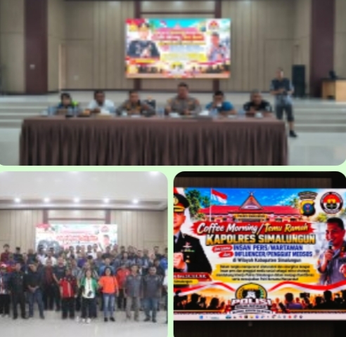 Oplus_0 Temu Ramah di Aula Tathya Dharaka, Kapolres Simalungun Rangkul Wartawan Wujudkan Polri Humanis .